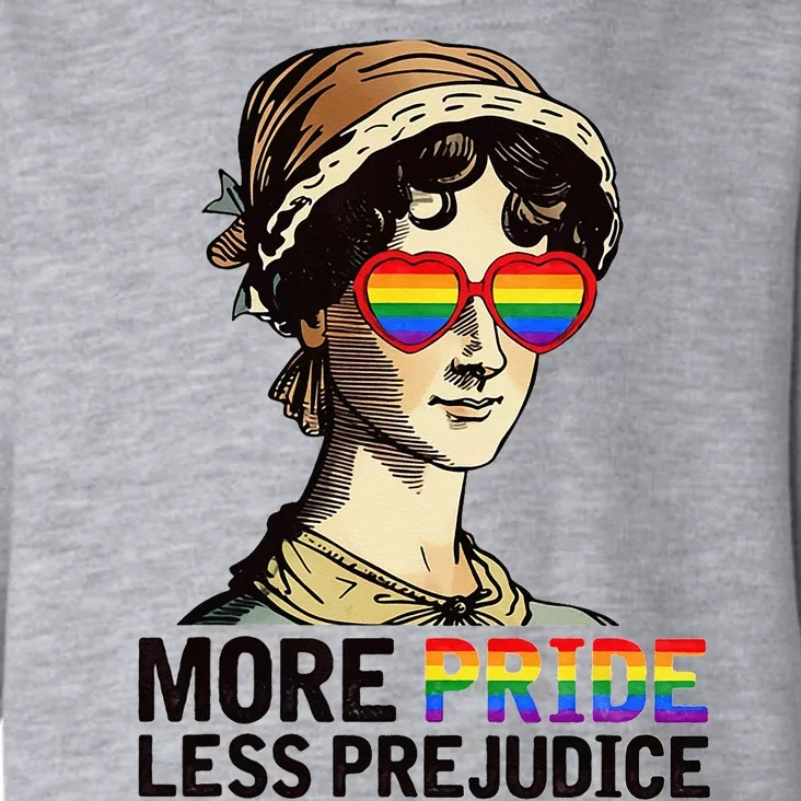 More Pride Less Prejudice Lgbt Proud Ally Pride Month Toddler Hoodie