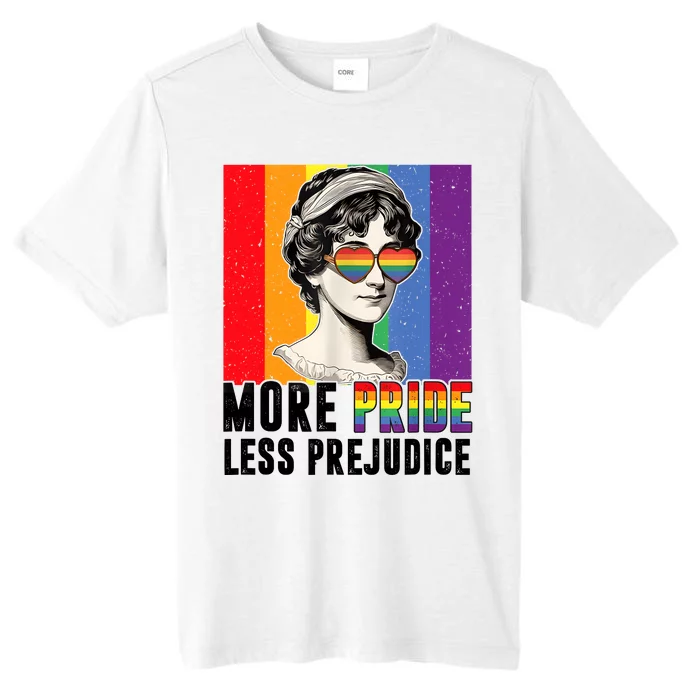 More Pride Less Prejudice LGBT Pride Month Gay Proud Ally ChromaSoft Performance T-Shirt