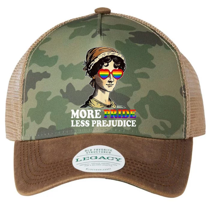 More Pride Less Prejudice Lgbt Gay Proud Ally Pride Month Legacy Tie Dye Trucker Hat