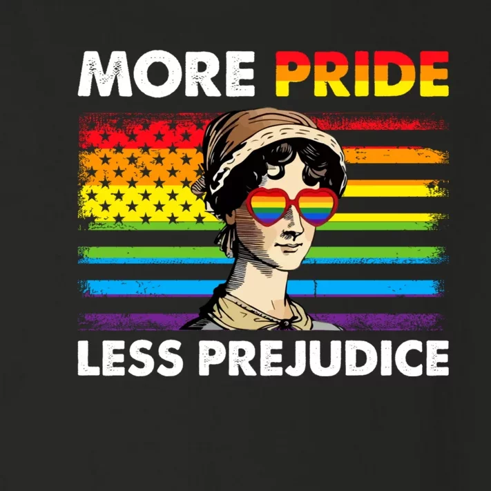 More Pride Less Prejudice Lgbt Gay Proud Ally Pride Month. Toddler Long Sleeve Shirt