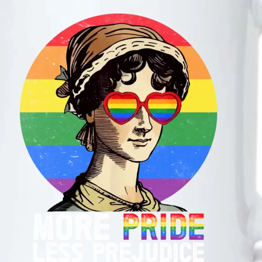 More Pride Less Prejudice Lgbt Gay Proud Ally Pride Month. Black Color Changing Mug