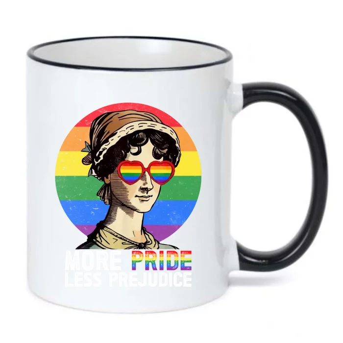 More Pride Less Prejudice Lgbt Gay Proud Ally Pride Month. Black Color Changing Mug