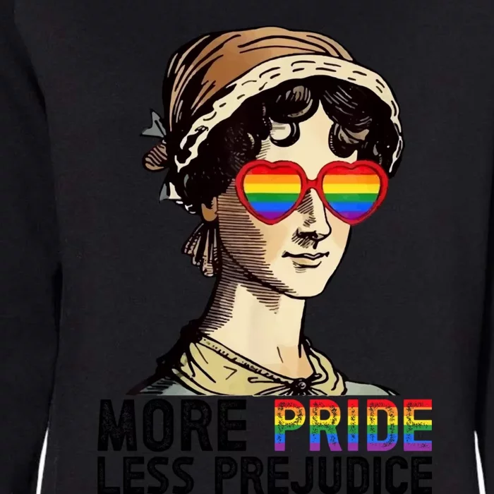 More Pride Less Prejudice Lgbt Gay Proud Ally Pride Month. Womens California Wash Sweatshirt