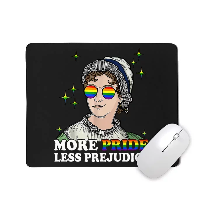 More Pride Less Prejudice Lgbt Gay Proud LGBTQ Pride Month Mousepad