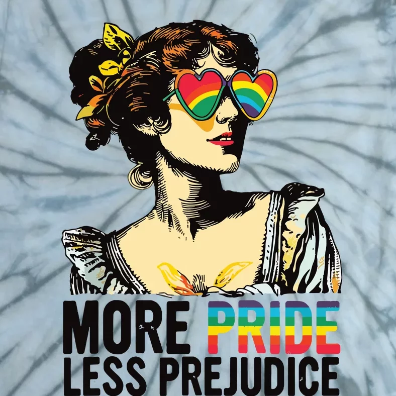 More Pride Less Prejudice Lgbt Pride Month More Pride Tie-Dye T-Shirt