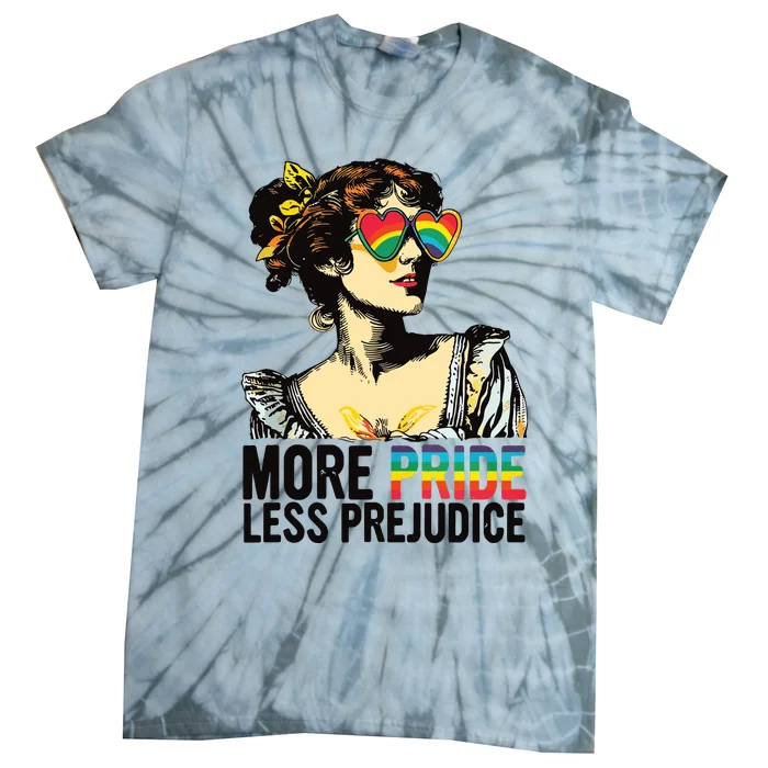 More Pride Less Prejudice Lgbt Pride Month More Pride Tie-Dye T-Shirt