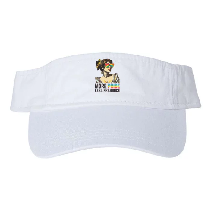 More Pride Less Prejudice Lgbt Pride Month More Pride Valucap Bio-Washed Visor