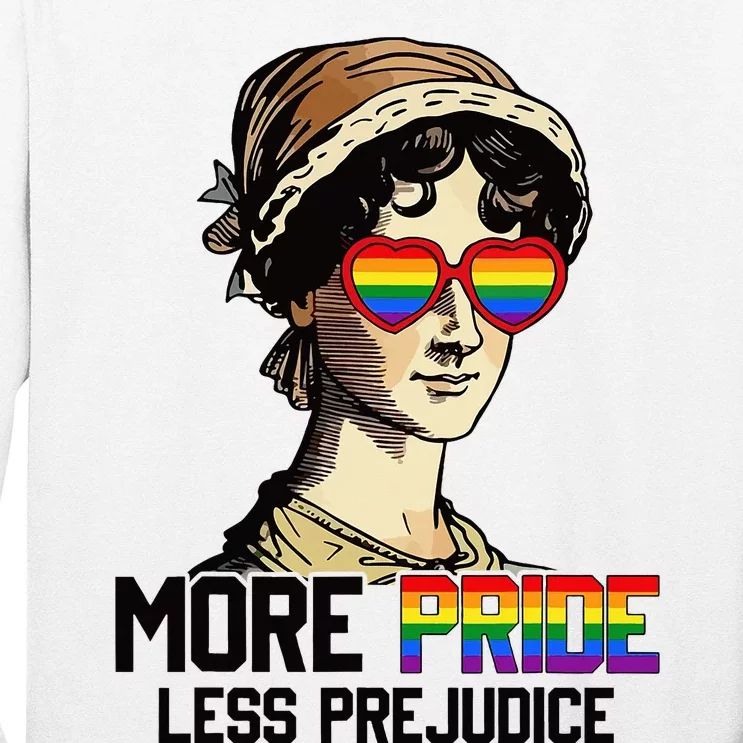 More Pride Less Prejudice Lgbt Gay Proud Ally Pride Month Long Sleeve Shirt