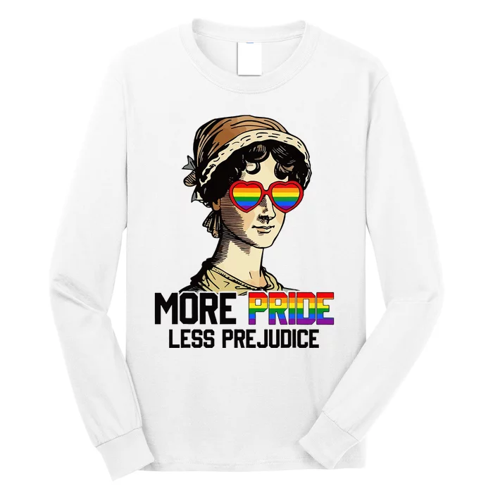 More Pride Less Prejudice Lgbt Gay Proud Ally Pride Month Long Sleeve Shirt