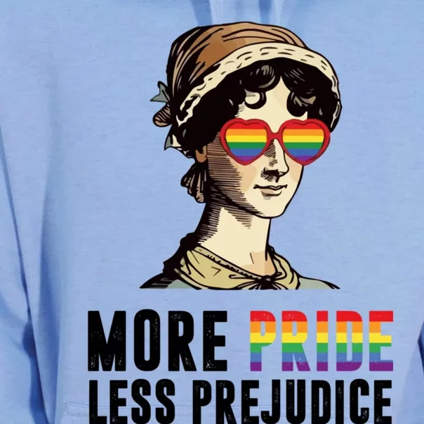 More Pride Less Prejudice LGBT Gay Pride Month Unisex Surf Hoodie