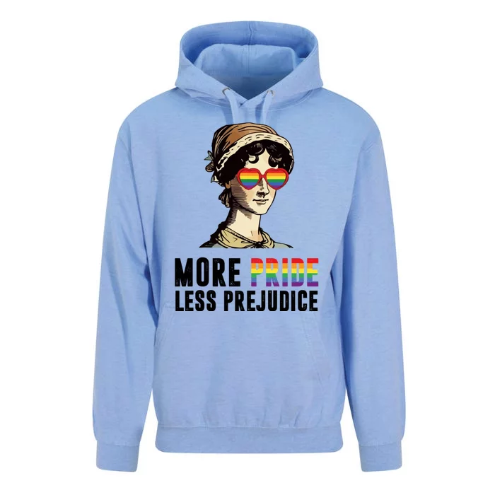 More Pride Less Prejudice LGBT Gay Pride Month Unisex Surf Hoodie