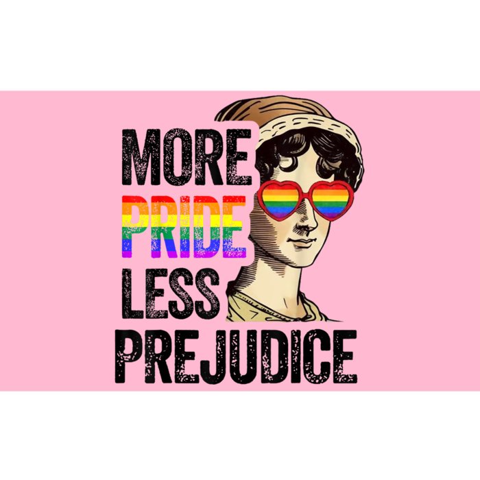 More Pride Less Prejudice Lgbt Gay Proud Ally Pride Month Bumper Sticker