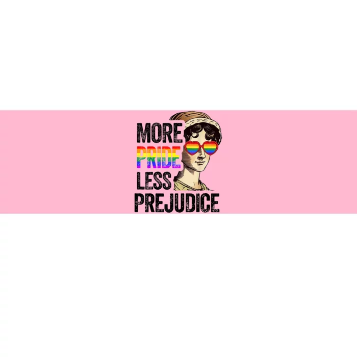 More Pride Less Prejudice Lgbt Gay Proud Ally Pride Month Bumper Sticker