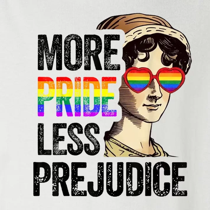 More Pride Less Prejudice Lgbt Gay Proud Ally Pride Month Toddler Long Sleeve Shirt