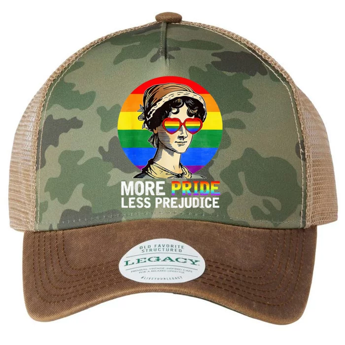 More Pride Less Prejudice Lgbt Gay Proud Ally Legacy Tie Dye Trucker Hat