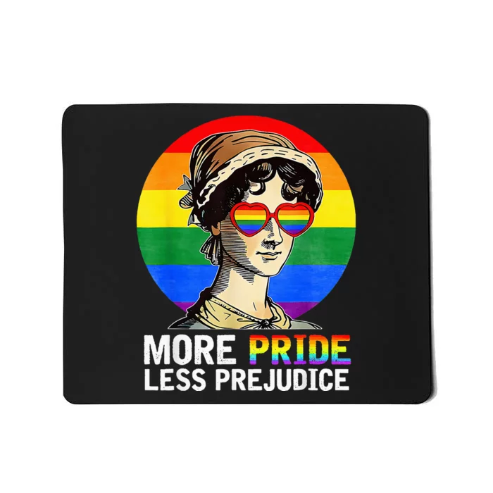 More Pride Less Prejudice Lgbt Gay Proud Ally Mousepad