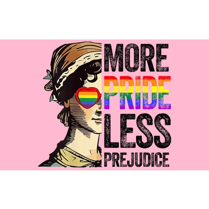 More Pride Less Prejudice Lgbt Gay Proud Ally Pride Month Bumper Sticker