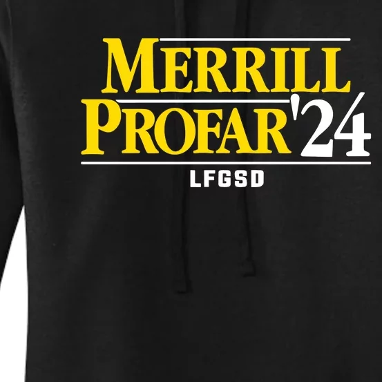 Merrill Profar Lfgsd 2024 San Diego Football Women's Pullover Hoodie