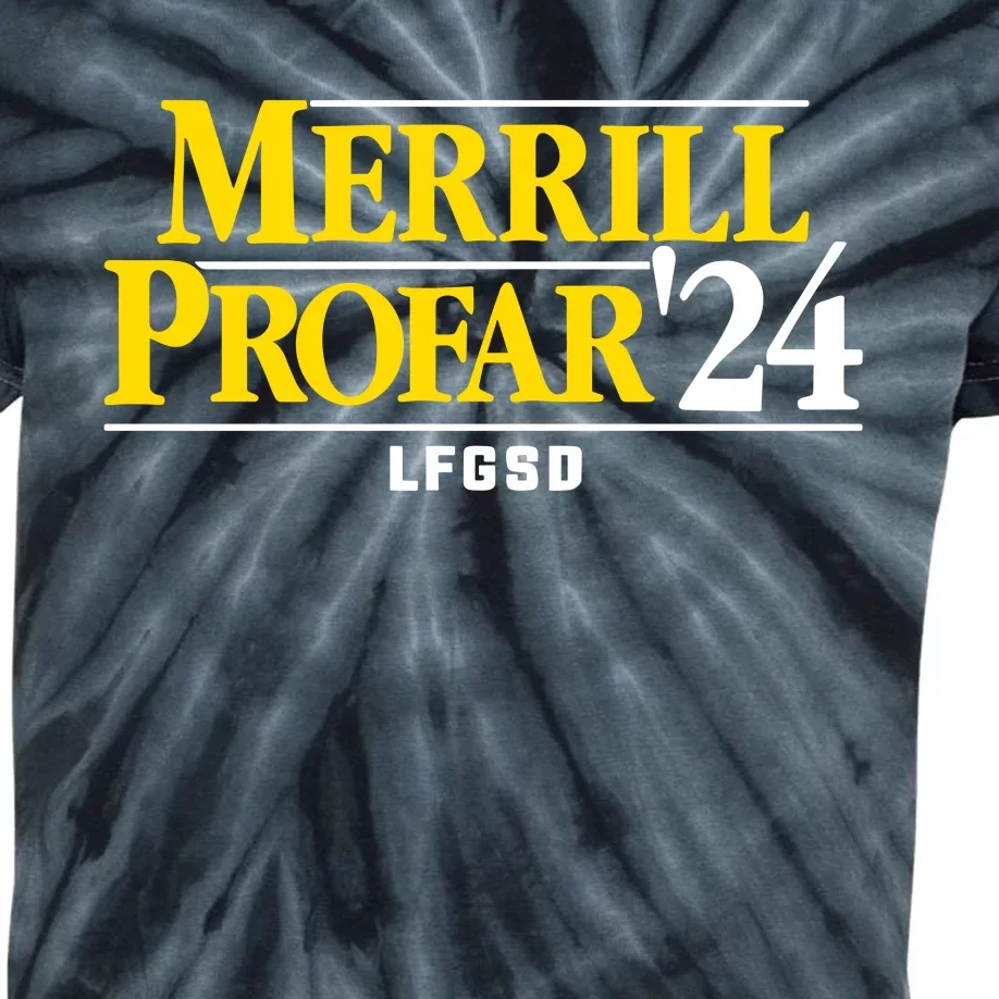 Merrill Profar Lfgsd 2024 San Diego Football Kids Tie-Dye T-Shirt