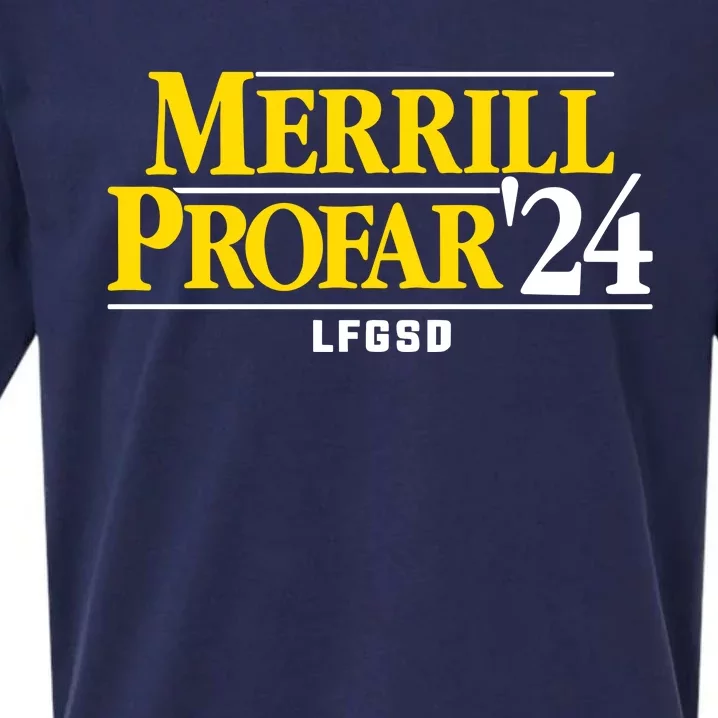 Merrill Profar Lfgsd 2024 San Diego Football Sueded Cloud Jersey T-Shirt