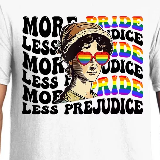 More Pride Less Prejudice Lgbt Gay Proud Ally Pride Month Pajama Set