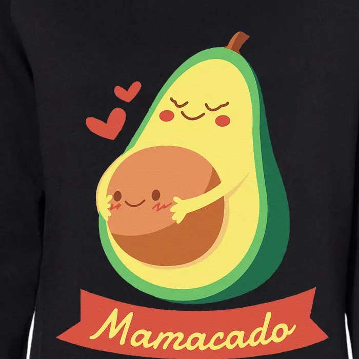 Mamacado Pregnant Mom Avocado Pregnancy Women Gifts Womens California Wash Sweatshirt