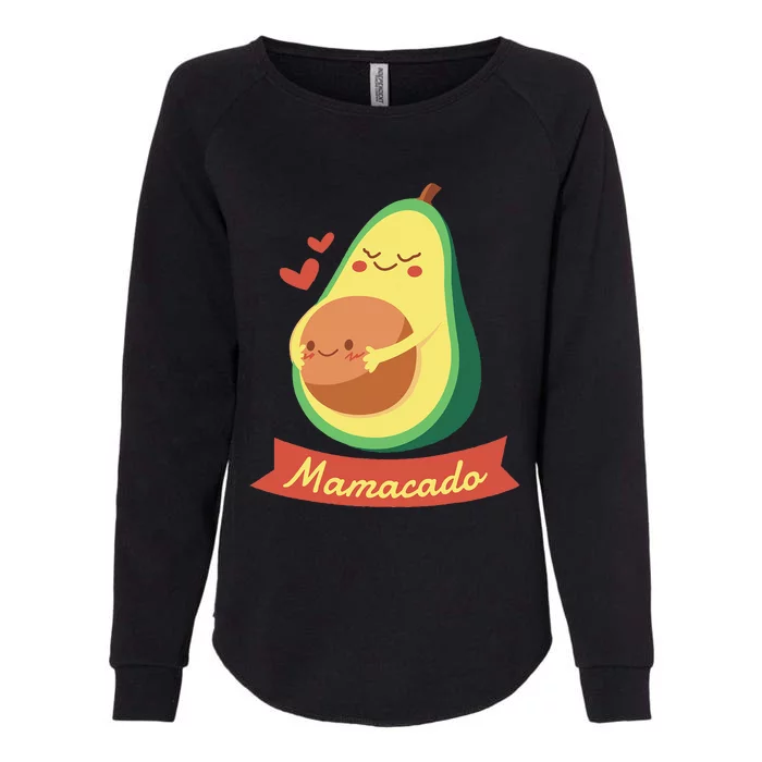 Mamacado Pregnant Mom Avocado Pregnancy Women Gifts Womens California Wash Sweatshirt