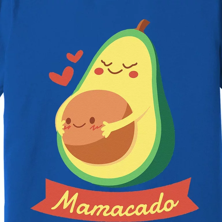 Mamacado Pregnant Mom Avocado Pregnancy Women Gifts Premium T-Shirt