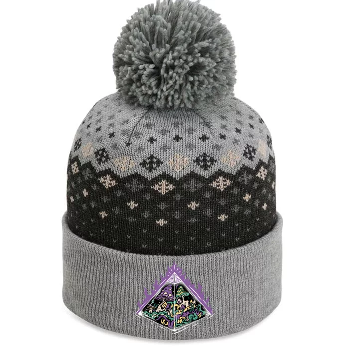 Mushroom Pyramid The Baniff Cuffed Pom Beanie