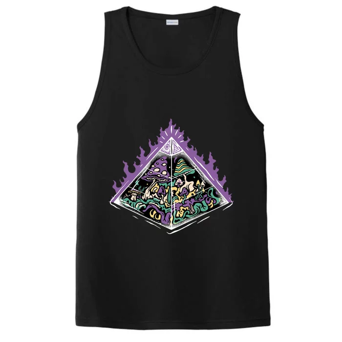 Mushroom Pyramid Performance Tank