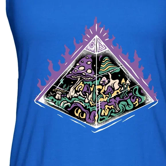 Mushroom Pyramid Ladies Essential Flowy Tank