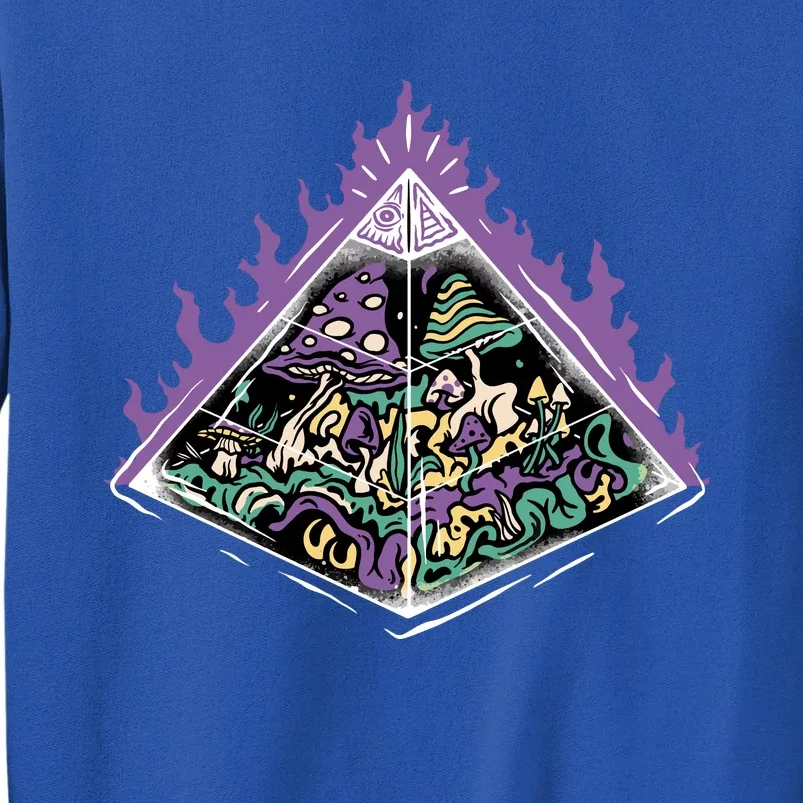 Mushroom Pyramid Tall Sweatshirt