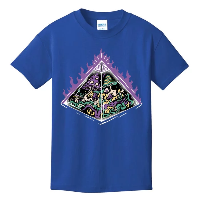 Mushroom Pyramid Kids T-Shirt