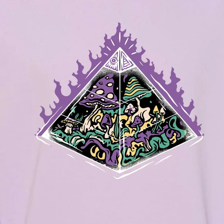 Mushroom Pyramid Garment-Dyed Sweatshirt