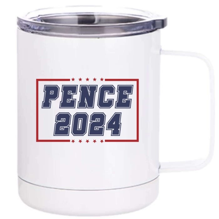 Mike Pence Front & Back 12oz Stainless Steel Tumbler Cup