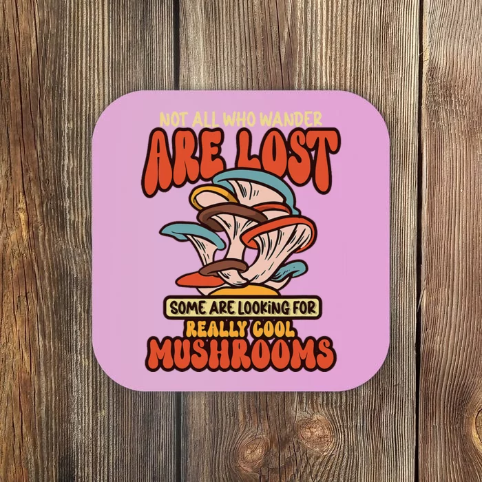 Mushroom Picker Mushroom Farmer Mushroom Picking Coaster