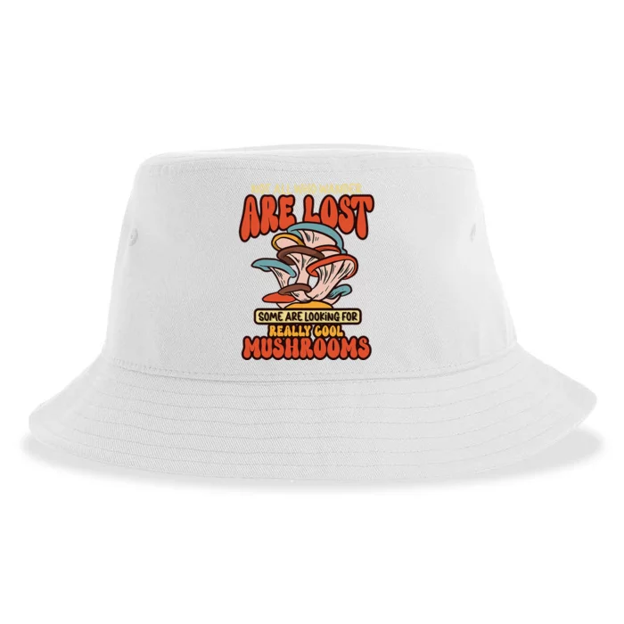 Mushroom Picker Mushroom Farmer Mushroom Picking Sustainable Bucket Hat