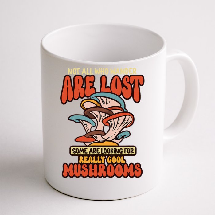 Mushroom Picker Mushroom Farmer Mushroom Picking Front & Back Coffee Mug