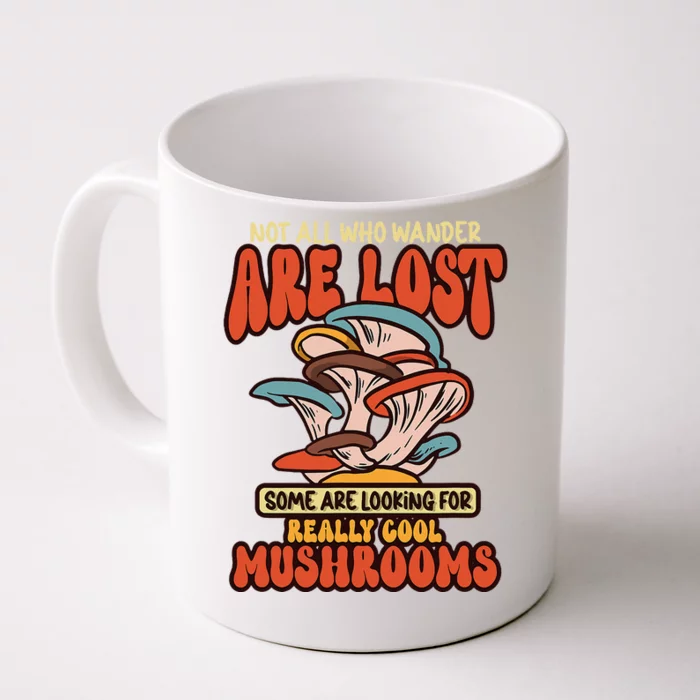 Mushroom Picker Mushroom Farmer Mushroom Picking Front & Back Coffee Mug