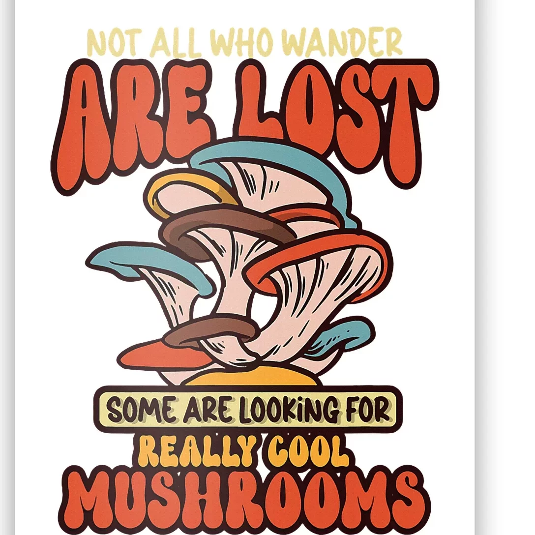 Mushroom Picker Mushroom Farmer Mushroom Picking Poster