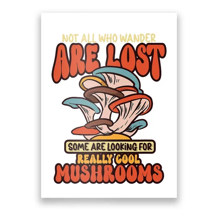 Mushroom Picker Mushroom Farmer Mushroom Picking Poster