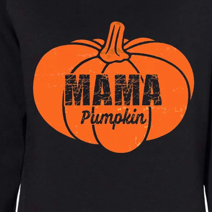 Mama Pumpkin Matching Family Halloween Thanksgiving Group Womens California Wash Sweatshirt