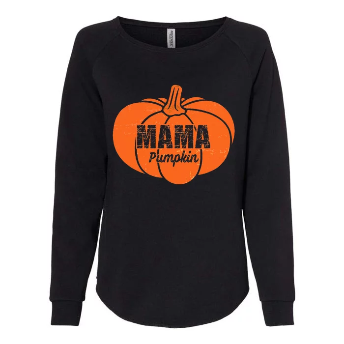 Mama Pumpkin Matching Family Halloween Thanksgiving Group Womens California Wash Sweatshirt