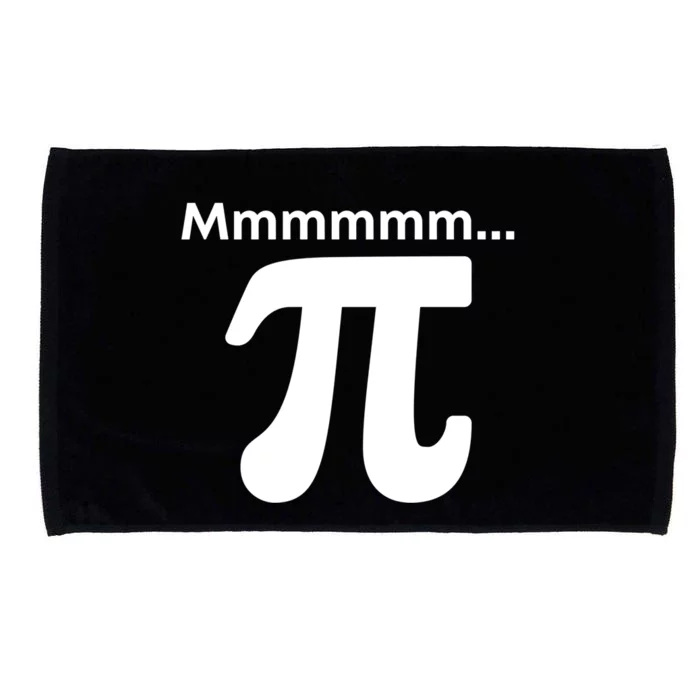 Mmmmm Pi Mathematics Funny Math Nerd Geek Pi Day Cute Gift Microfiber Hand Towel