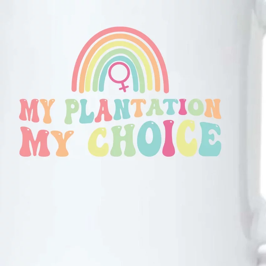 My Plantation My Choice Black Color Changing Mug