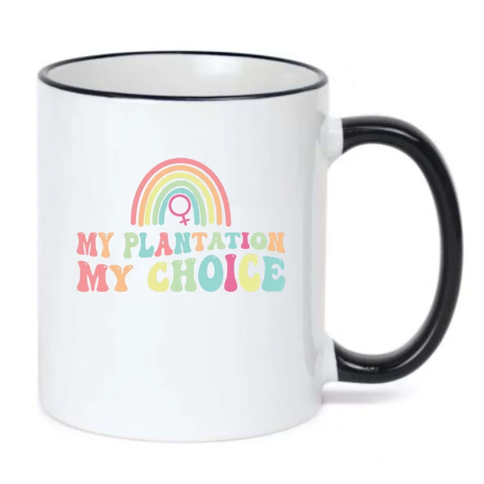 My Plantation My Choice Black Color Changing Mug