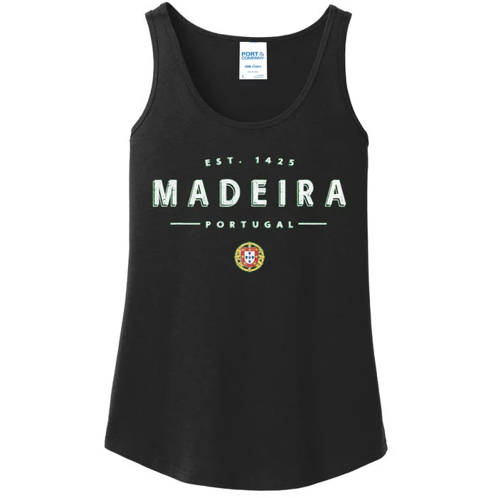 Madeira Portugal Madeira Island Ladies Essential Tank