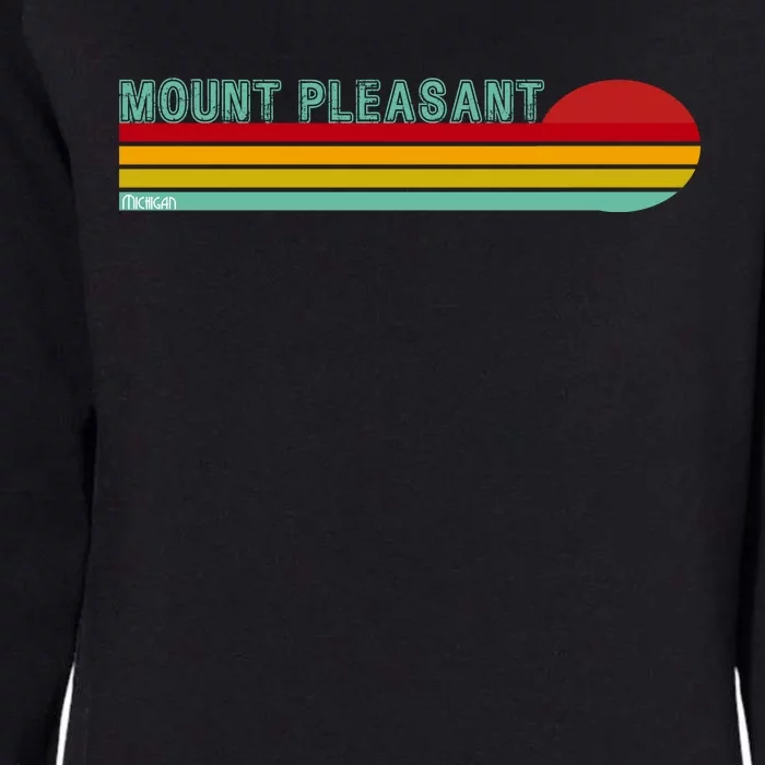 Mount Pleasant Michigan Womens California Wash Sweatshirt