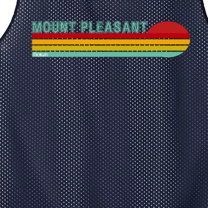 Mount Pleasant Michigan Mesh Reversible Basketball Jersey Tank