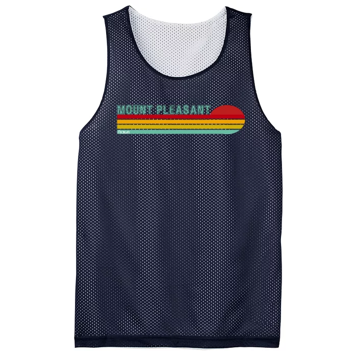 Mount Pleasant Michigan Mesh Reversible Basketball Jersey Tank